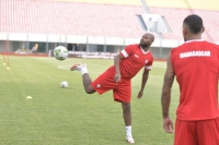 Entraînement avant le match face au Bénin.