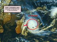 Le Cyclone tropical Intense Batsirai se trouve ce jeudi 3 février à 647km à l’Est de l’île