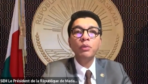 Dernier vid&eacute;o de Andry Rajoelina en tant que pr&eacute;sident