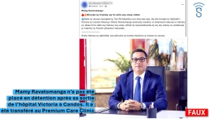Mamy Ravatomanga est-il sorti de l&rsquo;h&ocirc;pital et plac&eacute; en cellule polici&egrave;re ?