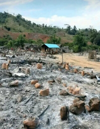 Le fokontany Manakana I, totalement réduit en cendre