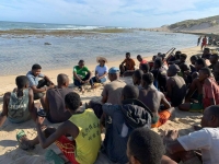 Rassemblements des pêcheurs lors de la visite du DRPEB à Androy.