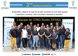 L&#039;équipe de l&#039;ONG Studio Sifaka