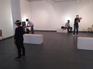 Le hall de l&#039;IFM a été dédié à la réalité virtuelle lors du &quot;Novembre Numérique&quot;