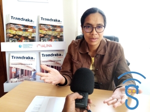 Ketakandriana Rafitoson, directrice exécutive de Transparency International.