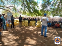 Le BNGRC assure également la distribution des denrées alimentaires dans le Sud pour lutter contre la famine.