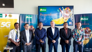 Lors de la conférence de presse du lancement officiel de la 16ème édition du Festival Angaredona.