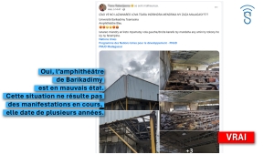 Les images d&rsquo;un b&acirc;timent d&eacute;labr&eacute; &agrave; l&rsquo;universit&eacute; de Toamasina sont bien r&eacute;elles